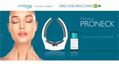Desktop Screenshot of evoderma.com